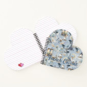 Embrace Französisch Land leben in Raffined Pale Bl Notizblock (Innenseite)