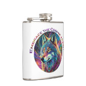 Embrace für den kosmischen Howl Wolf Flachmann (Rechts)