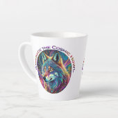 Embrace für den kosmischen Howl Wolf Milchtasse (Linke Ecke)