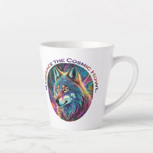 Embrace für den kosmischen Howl Wolf Milchtasse