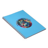 Embrace für den kosmischen Howl Wolf Notizblock (Rechte Seite)