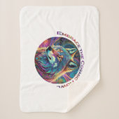 Embrace für den kosmischen Howl Wolf Sherpadecke (Vorderseite)