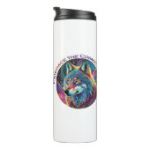 Embrace für den kosmischen Howl Wolf Thermosbecher (Nach rechts gedreht)