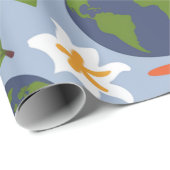 Embrace Global Wird Colorful Peace and Harmony Geschenkpapier (Rolleneckpunkt)