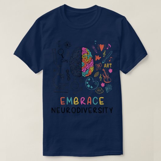 Embrace-HemdEducation and Diagnostic T-Shirt (Design vorne)