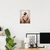 Embrace Him, Christian Art, Jesus Hugging Man, Jes Poster (Heimbüro)
