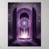 Embrace Ihr Zeichen | Zodiac Mandala Wall Art Poster (Vorne)