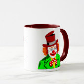 EMBRACE IHRE CLOWN, Clown Keramik Tasse (VorderseiteRechts)