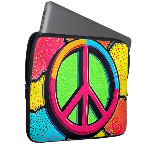 Embrace Inner Peace & Joy Laptopschutzhülle (Vorne Rechts)