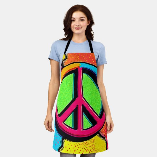 Embrace Inner Peace & Joy Schürze (Getragen)