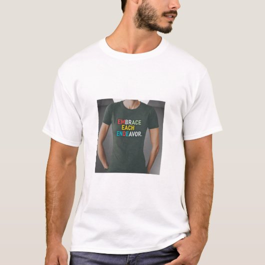 EMBRACE JEDEN ANBIETER. T-Shirt (Vorderseite)