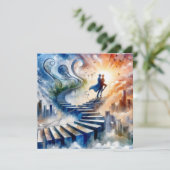 Embrace Karte (Stehend Vorderseite)