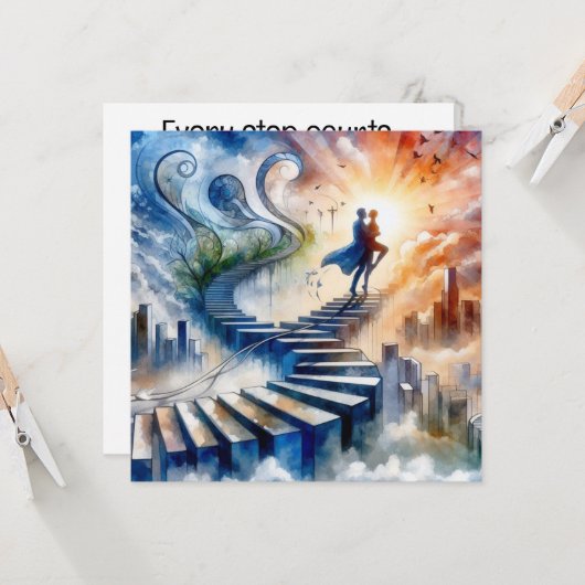 Embrace Karte (Vorderseite/Rückseite Beispiel)