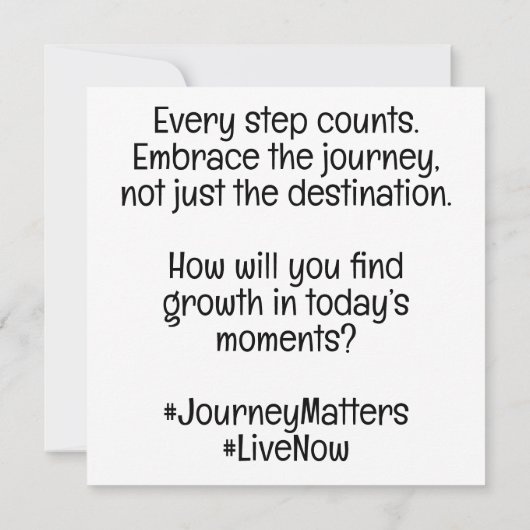 Embrace Karte (Rückseite)