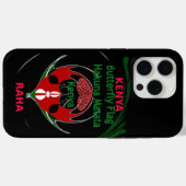 Embrace Kenyan Stolz in Style Case-Mate iPhone Hülle (Rückseite (Horizontal))