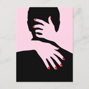 Embrace-Liebe  Postkarte