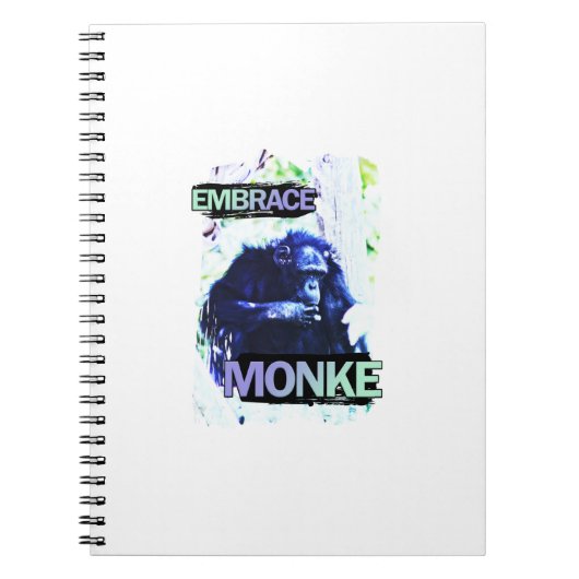 Embrace Monke Notizblock (Vorderseite)