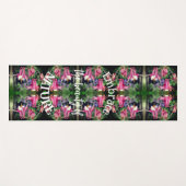 Embrace Nature Columbine Blume Inspiration Yogamatte (Vorderseite (Horizontal))