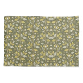 Embrace Nature with Elegant Floral Patterns Kissenbezug (Rückseite-Links)