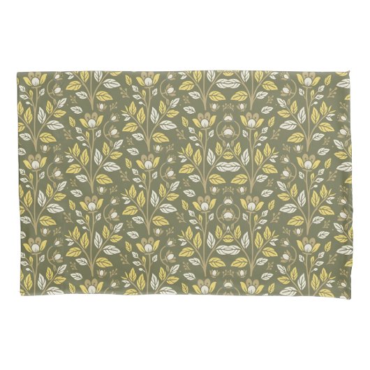 Embrace Nature with Elegant Floral Patterns Kissenbezug (Vorderseite-Links)