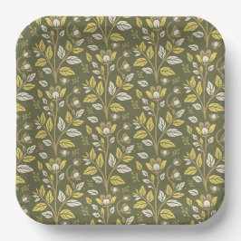 Embrace Nature with Elegant Floral Patterns Pappteller
