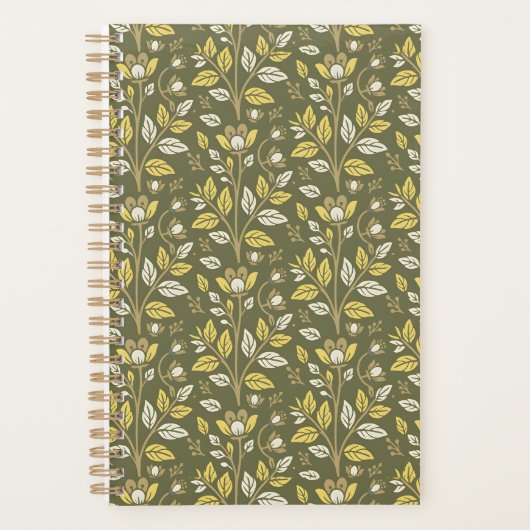 Embrace Nature with Elegant Floral Patterns Planer (Vorderseite)