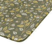 Embrace Nature with Elegant Floral Patterns Schneidebrett (Ecke)