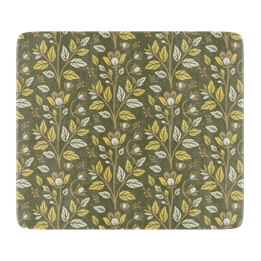Embrace Nature with Elegant Floral Patterns Schneidebrett (Vorderseite)