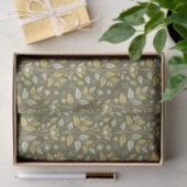 Embrace Nature with Elegant Floral Patterns Seidenpapier (Geschenk)