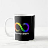 Embrace Neurodiversity-Autismus Adhd Asd Infinity Kaffeetasse (Links)