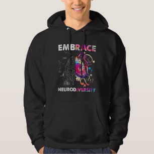 Embrace Neurodiversity Autismus Bewusstsein Asse M Hoodie