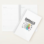 Embrace Neurodiversity-Autismus-Bewusstsein Planer (Anzeige)