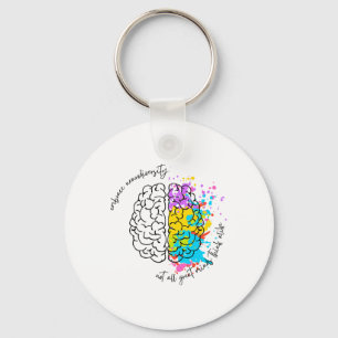 Embrace Neurodiversity-Autismus-Bewusstsein Schlüsselanhänger