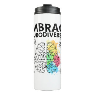 Embrace Neurodiversity-Autismus-Bewusstsein Thermosbecher