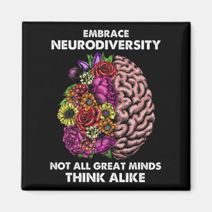 Embrace Neurodiversity-Autismus Bewusstsein und Sp Magnet
