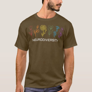 Embrace Neurodiversity-Blume T-Shirt