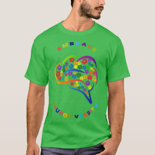 Embrace Neurodiversity-Lehrer Kinder Autismus Awar T-Shirt