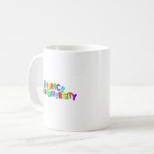 Embrace Neurodiversity | Neurodivere Sensibilisier Kaffeetasse (Vorderseite Links)