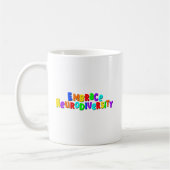Embrace Neurodiversity | Neurodivere Sensibilisier Kaffeetasse (Links)