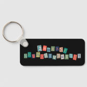 Embrace Neurodiversity | Neurodivere Sensibilisier Schlüsselanhänger (Rückseite)