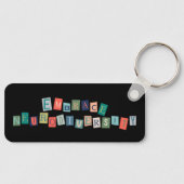 Embrace Neurodiversity | Neurodivere Sensibilisier Schlüsselanhänger (Vorderseite)