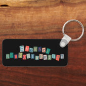 Embrace Neurodiversity | Neurodivere Sensibilisier Schlüsselanhänger (Vorderseite)