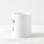 Embrace Neurodiversity - Rainbow Infinity Symbol Kaffeetasse (Mittel)