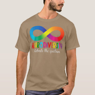 Embrace Neuroversity Spektrum ASD ADHD Unendlichke T-Shirt