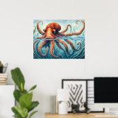 Embrace of the Deep Poster (Heimbüro)