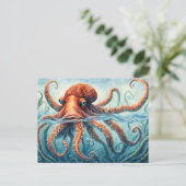 Embrace of the Deep Postkarte (Stehend Vorderseite)