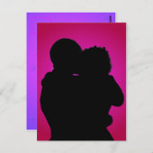 Embrace Postkarte (Vorne/Hinten)