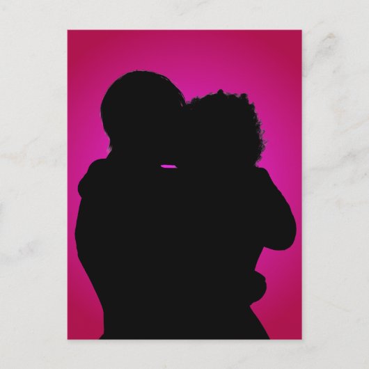 Embrace Postkarte (Vorderseite)