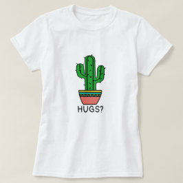 Embrace Prickly Spaß | Anpassbare Cactus Hugs T-Shirt