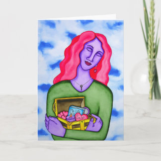 Embrace selbst-Liebe von Rita Loyd Karte